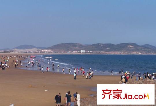 青島萬德豐觀景苑周邊配套之金沙灘