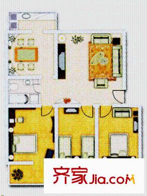 太原 富康苑三期(售完) 戶型圖