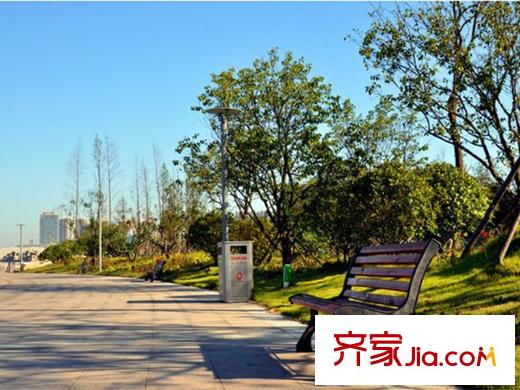 青島銀沙軒周邊配套之公園