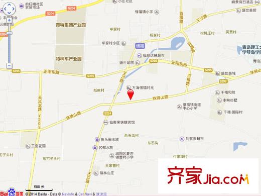鑫源三個院子交通圖