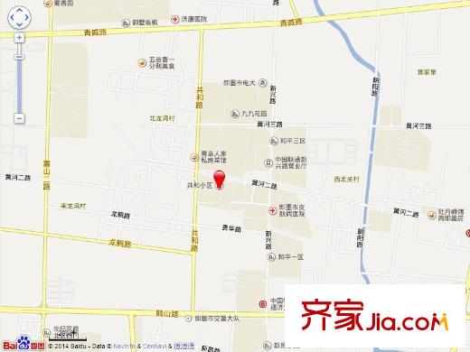 即發(fā)共和小區(qū)交通圖