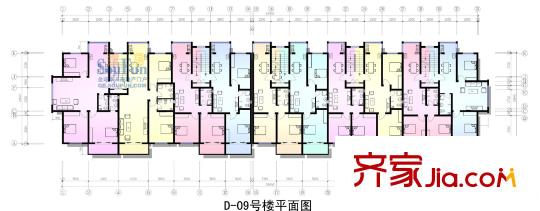 新城市花园户型图3室