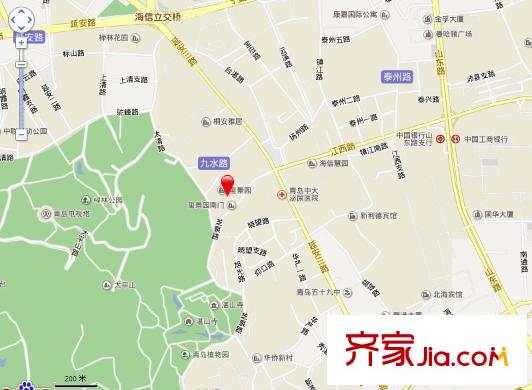璽景園交通圖