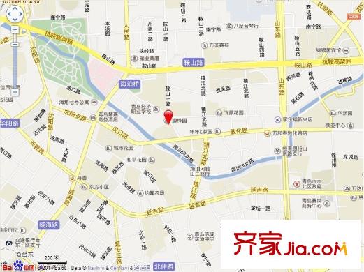 澳樺園交通圖