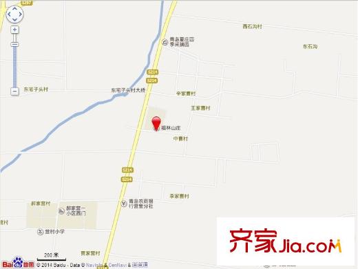 福林山莊交通圖