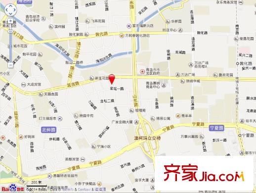 金壇路小區(qū)交通圖