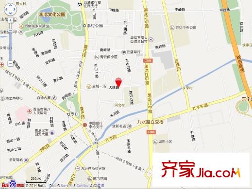 大嶗路小區(qū)交通圖