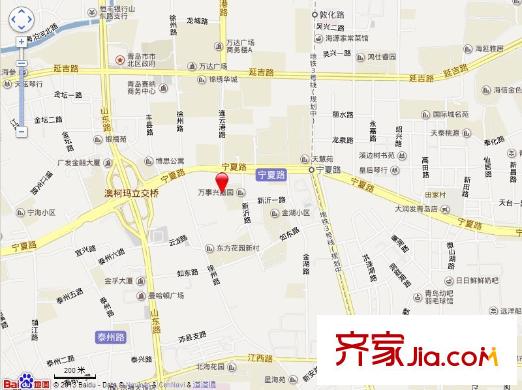 萬事興嘉園交通圖