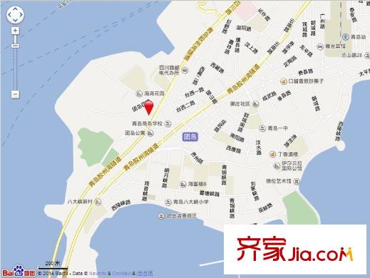 團島社區(qū)交通圖