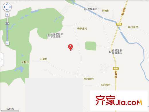 平方米海香瀾郡交通圖