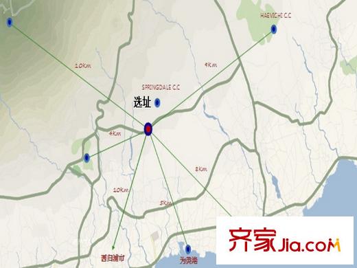 濟州麒麟山莊周邊