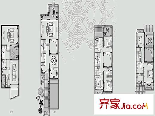 麥爾文藝墅H戶型圖 7室3廳6衛(wèi)