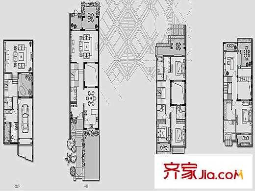 麥爾文藝墅C戶型圖 7室3廳6衛(wèi)