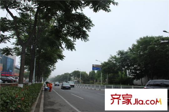 金域府邸周邊配套之街道