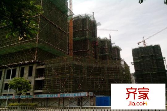 金域府邸工程進(jìn)展（2015-10-28）