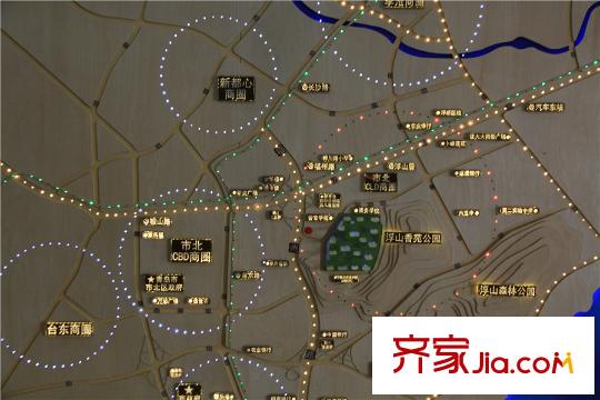 青實櫻花郡區(qū)位圖