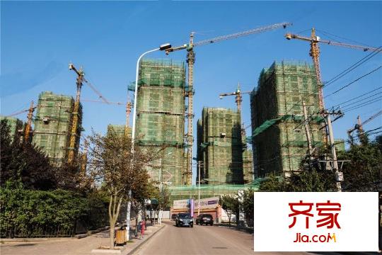 青實櫻花郡項目現(xiàn)場（2015-1-7）