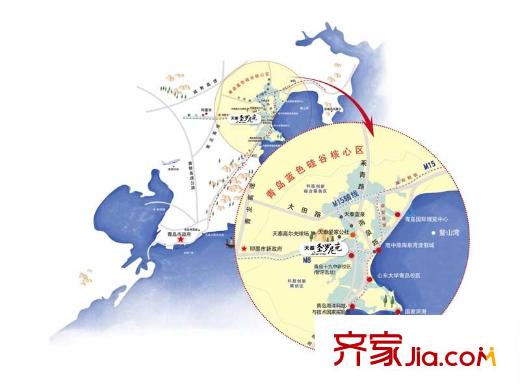 天泰圣羅尼克交通圖