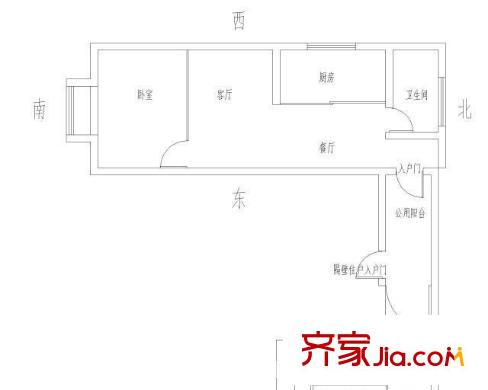 竹山路電子一條街戶型圖戶型圖1室 1室2廳1衛(wèi)1廚