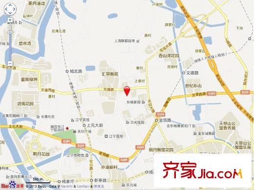 玉靖花園交通圖
