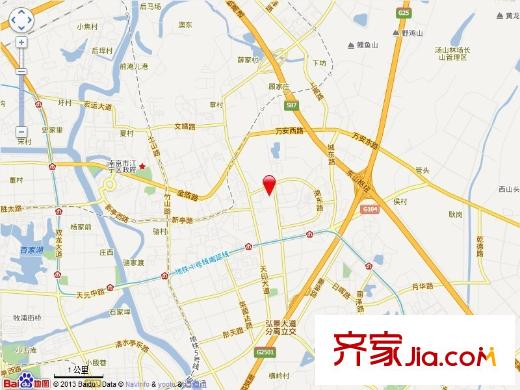 金東城雅居交通圖電子圖
