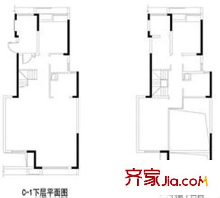 尚景公寓戶型圖戶型圖 2室 2室1廳2衛(wèi)1廚