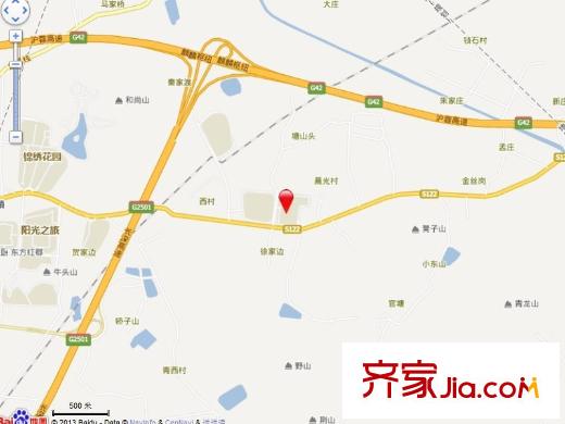 東郊小鎮(zhèn)第一街區(qū)交通圖