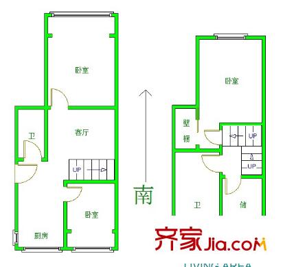應(yīng)天花園戶型圖戶型圖 3室 3室1廳2衛(wèi)1廚