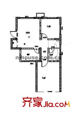 蓮花新城嘉園戶型圖戶型圖2室 2室2廳2衛(wèi)1廚