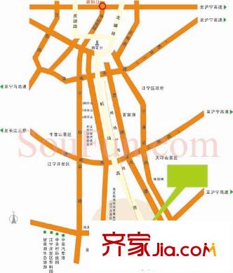 頤家春天交通圖