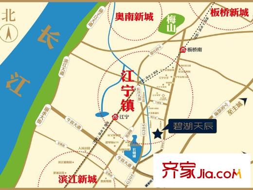 碧湖天辰區(qū)位圖