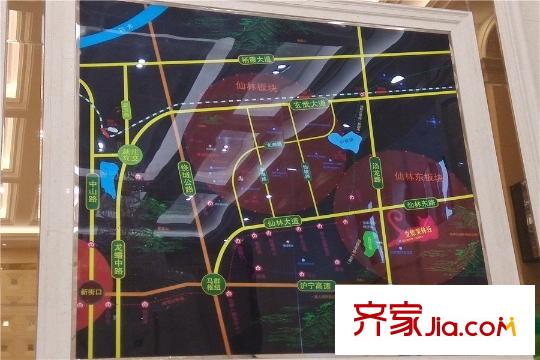 立德美林谷售樓處交通示意