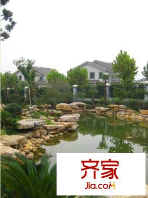 翠海名家園外景圖小區(qū)中心景觀