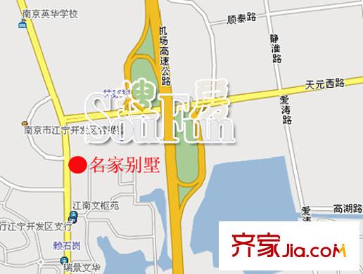 翠海名家園交通圖