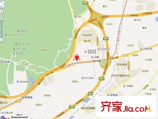 紫園別墅交通圖