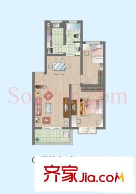 風(fēng)和日麗花園戶型圖戶型圖 1室 1室1廳1衛(wèi)1廚
