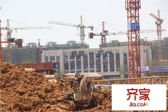 武夷名仕園工地內(nèi)部實(shí)景（2015-9-14）