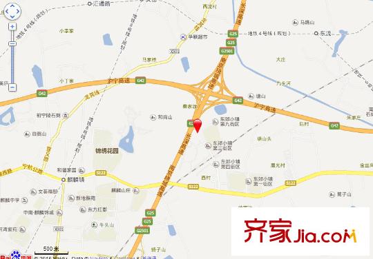 東郊小鎮(zhèn)第五街區(qū)交通圖