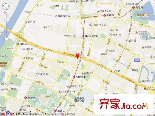 鴻達新寓交通圖