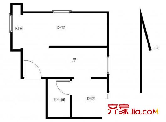 武學(xué)園戶型圖戶型圖 1室 1室1廳1衛(wèi)1廚