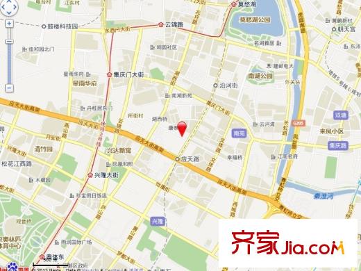 城開怡家交通圖