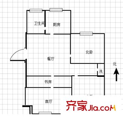 彩虹苑戶型圖戶型圖2室 2室2廳1衛(wèi)1廚