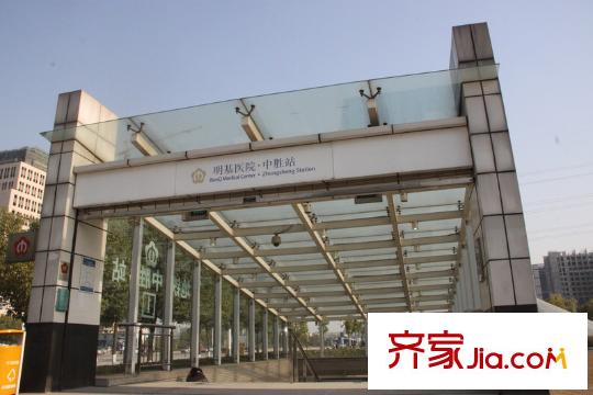 鐘鼎雅居配套圖距離500米的中勝地鐵站