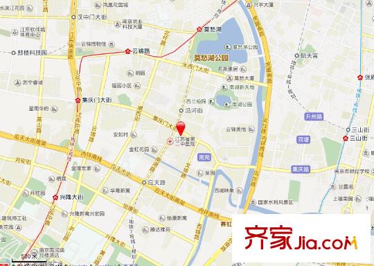 南苑宇園交通圖