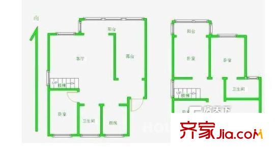 蘇源頤和美地戶型圖戶型圖 5室 5室3廳1衛(wèi)3廚