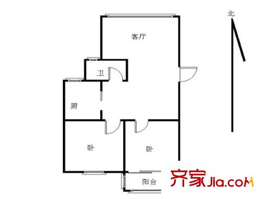 金基月亮灣戶(hù)型圖戶(hù)型圖 2室 2室2廳1衛(wèi)