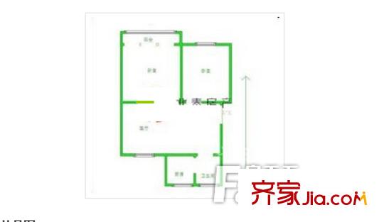 永欣新寓戶型圖戶型圖 2室 