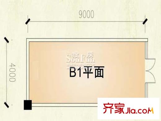 匯金九龍商業(yè)街戶型圖戶型圖 1室 1室