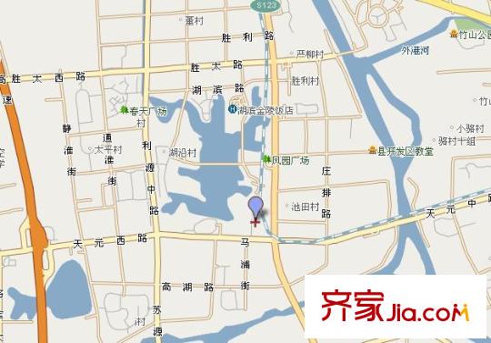 瀾郡交通圖