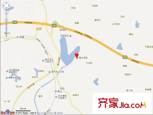 碧水華庭交通圖